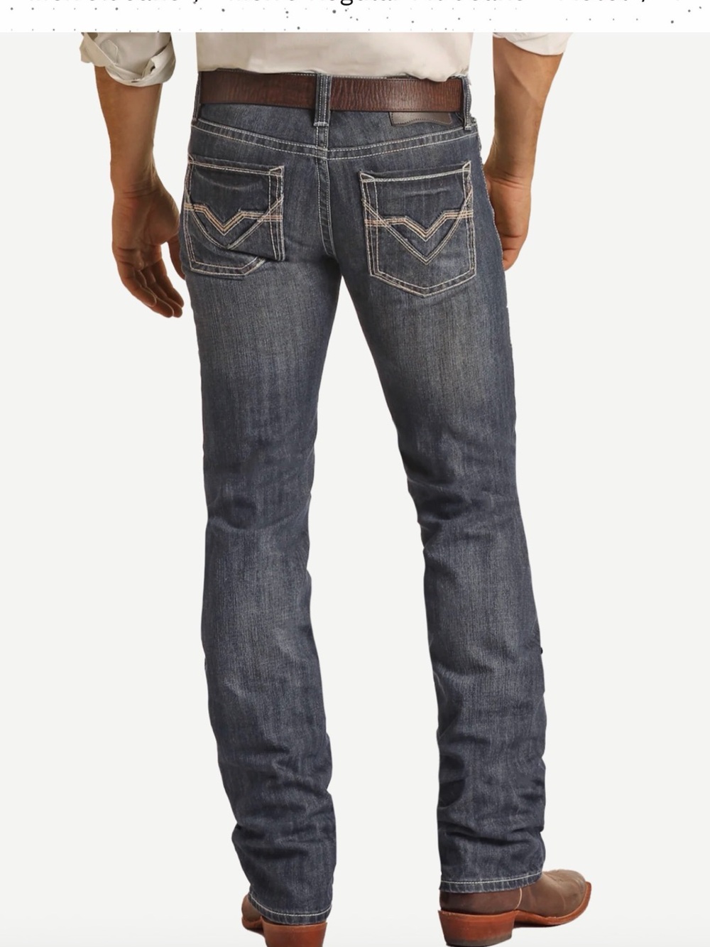 Men’s Rock & Roll Denim Jeans 38x32